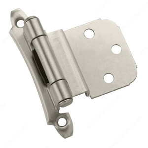 Hinge - 7928, Screw/Nail Not Included, Finish Satin Nickel