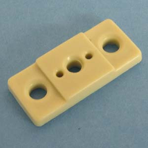 Drawer Slide Spacer 1/4", Almond, Pkg of 50