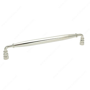 Traditional Forged Iron Pull - LD80, Finish Polished Nickel Traditional Forged Iron Pull - LD80, Finish Polished Nickel