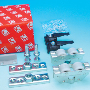 Accessory Kit for Sliding Doors with Ball-Bearing Rollers, Accessory Kit for Sliding Doors with Ball-Bearing Rollers,
