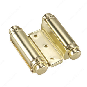 3'' Double Action Spring Hinge, Automatic hinge swings door in both directions., Color/Finish Brass 3'' Double Action Spring Hinge, Automatic hinge swings door in both directions., Color/Finish Brass