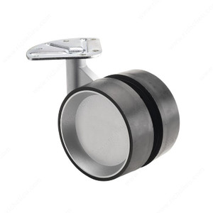 Formula Series 100/120 Design Caster, Design: Franco Bizzozzero, Wheel Diameter 120 mm, Total Height 140 mm, Tread Width 83 mm, Fastening Type Swivel Without Brake Formula Series 100/120 Design Caster, Design: Franco Bizzozzero, Wheel Diameter 120 mm, Total Height 140 mm, Tread Width 83 mm, Fastening Type Swivel Without Brake