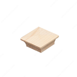 Eclectic Maple Wood Knob - 3645,PRO-PACK 3 Eclectic Maple Wood Knob - 3645,PRO-PACK 3