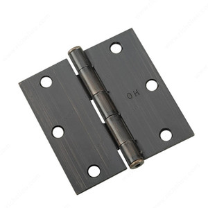 8.89 cm (3-1/2) Mortise Butt Hinges, Color/Finish Oil-Rubbed Bronze, Recommended Usage Light Use, Pin Removable Pin, Our Divisions Onward PRO-PACK 2