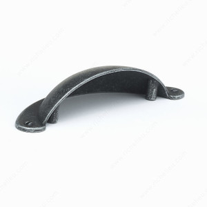 Traditional Metal Pull - 8233, Finish Antique Iron, Screw/Nail 8/32 (Not Included) PRO-PACK 2 Traditional Metal Pull - 8233, Finish Antique Iron, Screw/Nail 8/32 (Not Included) PRO-PACK 2