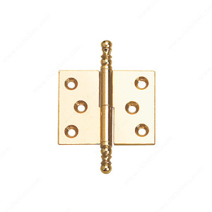 Classic Brass Butt Hinge - 8414, Assembly Assembled - Right Hand Classic Brass Butt Hinge - 8414, Assembly Assembled - Right Hand
