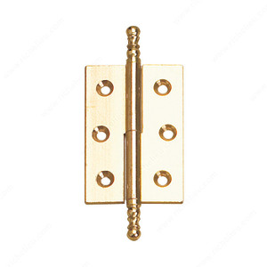 Classic Solid Brass Butt Hinge - 8416, Assembly Assembled - Right Hand Classic Solid Brass Butt Hinge - 8416, Assembly Assembled - Right Hand