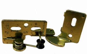 Cabinet Hinge - for Inset Door, Color/Finish Antique Brass, Overlay 3/8 in Cabinet Hinge - for Inset Door, Color/Finish Antique Brass, Overlay 3/8 in