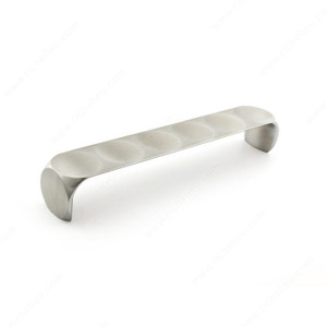 Contemporary Metal Pull - 8442, Center to Center 160 mm, Finish Brushed Nickel Contemporary Metal Pull - 8442, Center to Center 160 mm, Finish Brushed Nickel