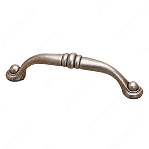 Traditional Metal Pull - 8443, Finish Pewter