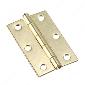 7.6 cm (3) Mortise Butt Hinges, Assembled, Width - Overall Dimensions 1 7/8 in, Load Capacity 25 lb, Color/Finish Brass, Recommended Usage Deco Hinge PRO-PACK 3 7.6 cm (3) Mortise Butt Hinges, Assembled, Width - Overall Dimensions 1 7/8 in, Load Capacity 25 lb, Color/Finish Brass, Recommended Usage Deco Hinge PRO-PACK 3