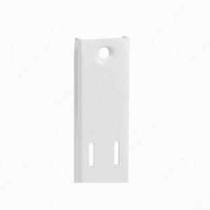 10pcs Double Slot 1-1/4 Standard, Series #85, Length 96 in, Color/Finish White 10pcs Double Slot 1-1/4 Standard, Series #85, Length 96 in, Color/Finish White