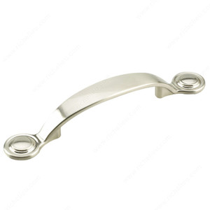 Traditional Metal Pull - 862S, Finish Brushed Nickel PRO-PACK 2 Traditional Metal Pull - 862S, Finish Brushed Nickel PRO-PACK 2