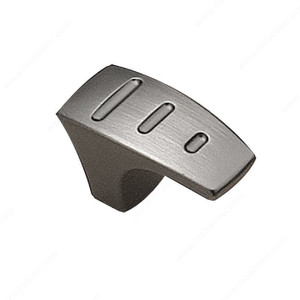 Contemporary Metal Knob - 877,
