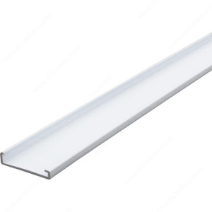 Cover Rail for #875230, Finish White PRO-PACK 2