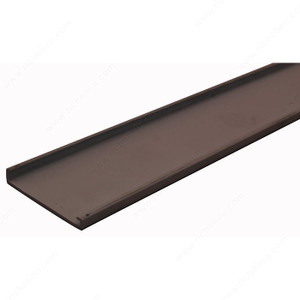 Cover Rail for #875230, Finish Brown PRO-PACK 2 Cover Rail for #875230, Finish Brown PRO-PACK 2