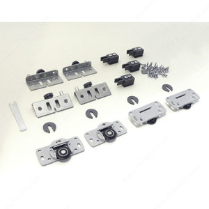 Hardware Set for 2 Sliding Doors, 40 kg, Hardware Set for 2 Sliding Doors, 40 kg,