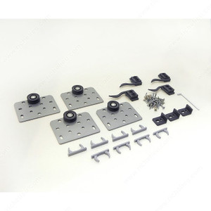 Hardware Set for 2 Sliding Doors, 30 kg, Hardware Set for 2 Sliding Doors, 30 kg,