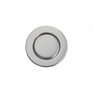 Magnetic Front Pull for Pocket Doors, Small magnetic front pull with a secure and silent grip., Finish Satin Nickel Magnetic Front Pull for Pocket Doors, Small magnetic front pull with a secure and silent grip., Finish Satin Nickel
