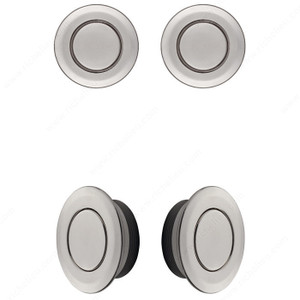 Magnetic Push-to-Pull Handles, Finish Satin Nickel Magnetic Push-to-Pull Handles, Finish Satin Nickel