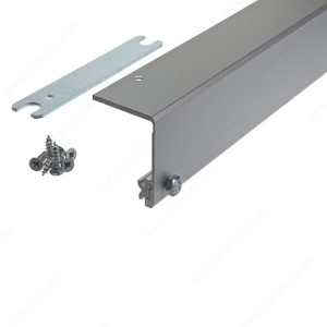 Connector Bracket 55 mm for Side Cover Panel, Quick and easy installation, Length 650 mm Connector Bracket 55 mm for Side Cover Panel, Quick and easy installation, Length 650 mm