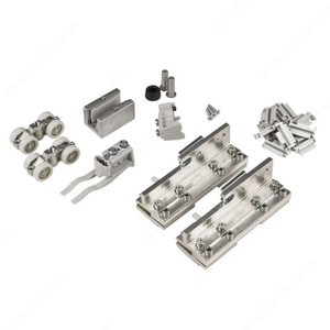 Hardware Set for Glass Sliding Door, One Fixed Panel, 100 kg, Hardware Set for Glass Sliding Door, One Fixed Panel, 100 kg,