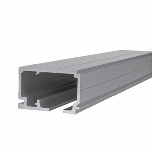 Wall-Mounting Aluminum Running Track, Pre-Drilled, 3.5 m, Wall-Mounting Aluminum Running Track, Pre-Drilled, 3.5 m,