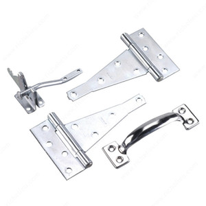 Gate Hardware Kit, For outdoor use, Finish Zinc (2G), Material Steel Gate Hardware Kit, For outdoor use, Finish Zinc (2G), Material Steel