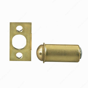 Bullet Catches, Width - Overall Dimensions 1 1/32 in, Features 5/8" x 1-1/4" diameter strike