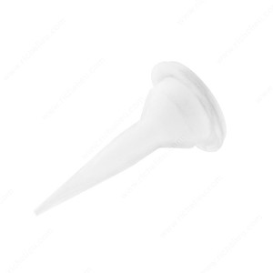 White Cone Plastic Nozzle PRO-PACK 5