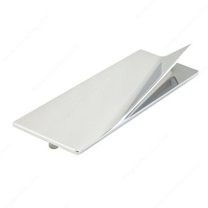 Contemporary Metal Pull - 914, Center to Center 128 mm, Finish Chrome, Projection - Overall Dimensions 25 mm Contemporary Metal Pull - 914, Center to Center 128 mm, Finish Chrome, Projection - Overall Dimensions 25 mm