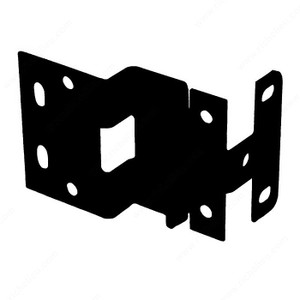 3/4 Overlay Institutional Hinge - Series 450, Finish Black, Door Thickness 3/4 in 3/4 Overlay Institutional Hinge - Series 450, Finish Black, Door Thickness 3/4 in