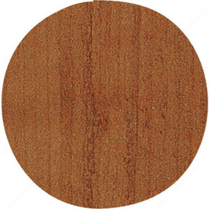 Cover Cap - PVC, 14 mm (9/16), Wood Grain Colors, Finish Fuji Cherry