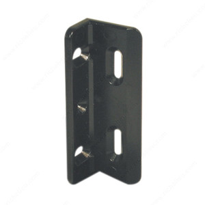 Kolbe Korner Plastic Assembly Fittings for Drawer Corner, Finish Black Kolbe Korner Plastic Assembly Fittings for Drawer Corner, Finish Black