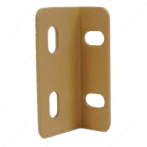 Kolbe Korner Metal Assembly Fittings for Drawer, Finish Tan Kolbe Korner Metal Assembly Fittings for Drawer, Finish Tan