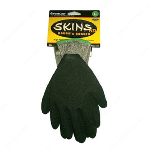 Heavy-Duty Skins Gloves, Superior grip in oily environments, Size Large Heavy-Duty Skins Gloves, Superior grip in oily environments, Size Large