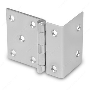 3/4 Flush Institutional Hinge, Finish Satin Chrome 3/4 Flush Institutional Hinge, Finish Satin Chrome