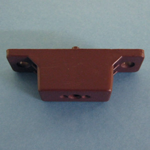 Drawer Slide Spacer Full Extension 1" - 5mm peg, Cocoa Brown, Bag of 2 Drawer Slide Spacer Full Extension 1" - 5mm peg, Cocoa Brown, Bag of 2