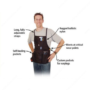 Self-Healing Ballistic Apron, Color Green Self-Healing Ballistic Apron, Color Green