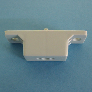 Drawer Slide Spacer Full Extension 1" - 5mm peg, Light Gray, Bag of 2 Drawer Slide Spacer Full Extension 1" - 5mm peg, Light Gray, Bag of 2