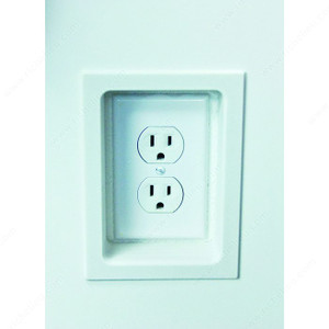 Single Electric Trim Ring, Finish Almond PRO-PACK 2 Single Electric Trim Ring, Finish Almond PRO-PACK 2