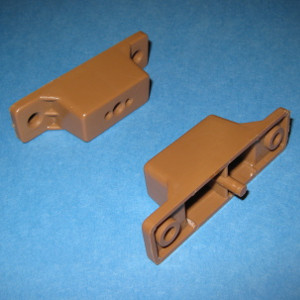 Drawer Slide Spacer Full Extension 1" - 5mm peg, Tan, Pkg of 100 Drawer Slide Spacer Full Extension 1" - 5mm peg, Tan, Pkg of 100