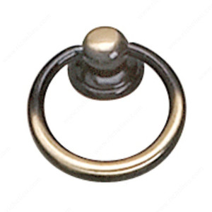 Traditional Brass Pull - 9202, Finish Satin Bronze, Height - Overall Dimensions 39 mm, Projection - Overall Dimensions 10 mm PRO-PACK 2