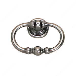 Traditional Brass Pull - 9270, Finish Faux Iron