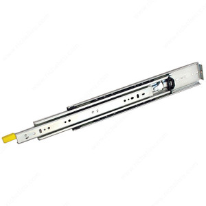 Series 9308 Heavy-Duty with Detent Drawer Slide, Slide Length 24 in, Type Left Hand