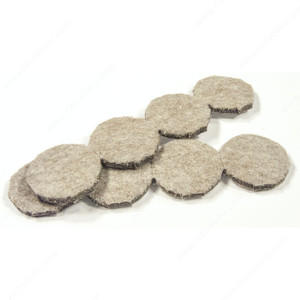 ECO FELTAC - Beige Round Felt Pads, Diameter 29 mm PRO-PACK 5 ECO FELTAC - Beige Round Felt Pads, Diameter 29 mm PRO-PACK 5