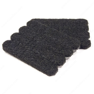 ECO FELTAC - Black Strip Felt Pads,PRO-PACK 5 ECO FELTAC - Black Strip Felt Pads,PRO-PACK 5
