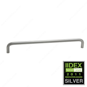 Contemporary Brass Pull - 938, Reduces cross- contamination, Center to Center 192 mm, Finish Antimicrobial / Brushed Nickel, Projection - Overall Dimensions 29 mm Contemporary Brass Pull - 938, Reduces cross- contamination, Center to Center 192 mm, Finish Antimicrobial / Brushed Nickel, Projection - Overall Dimensions 29 mm