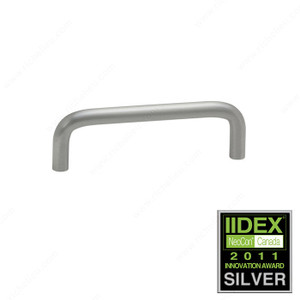 Contemporary Brass Pull - 938, Reduces cross- contamination, Center to Center 96 mm, Finish Antimicrobial / Brushed Nickel, Projection - Overall Dimensions 29 mm Contemporary Brass Pull - 938, Reduces cross- contamination, Center to Center 96 mm, Finish Antimicrobial / Brushed Nickel, Projection - Overall Dimensions 29 mm