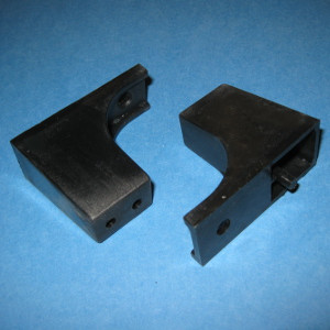 Slide Out Tray Spacer 2" - 5mm peg, Black, Pkg of 100 Slide Out Tray Spacer 2" - 5mm peg, Black, Pkg of 100